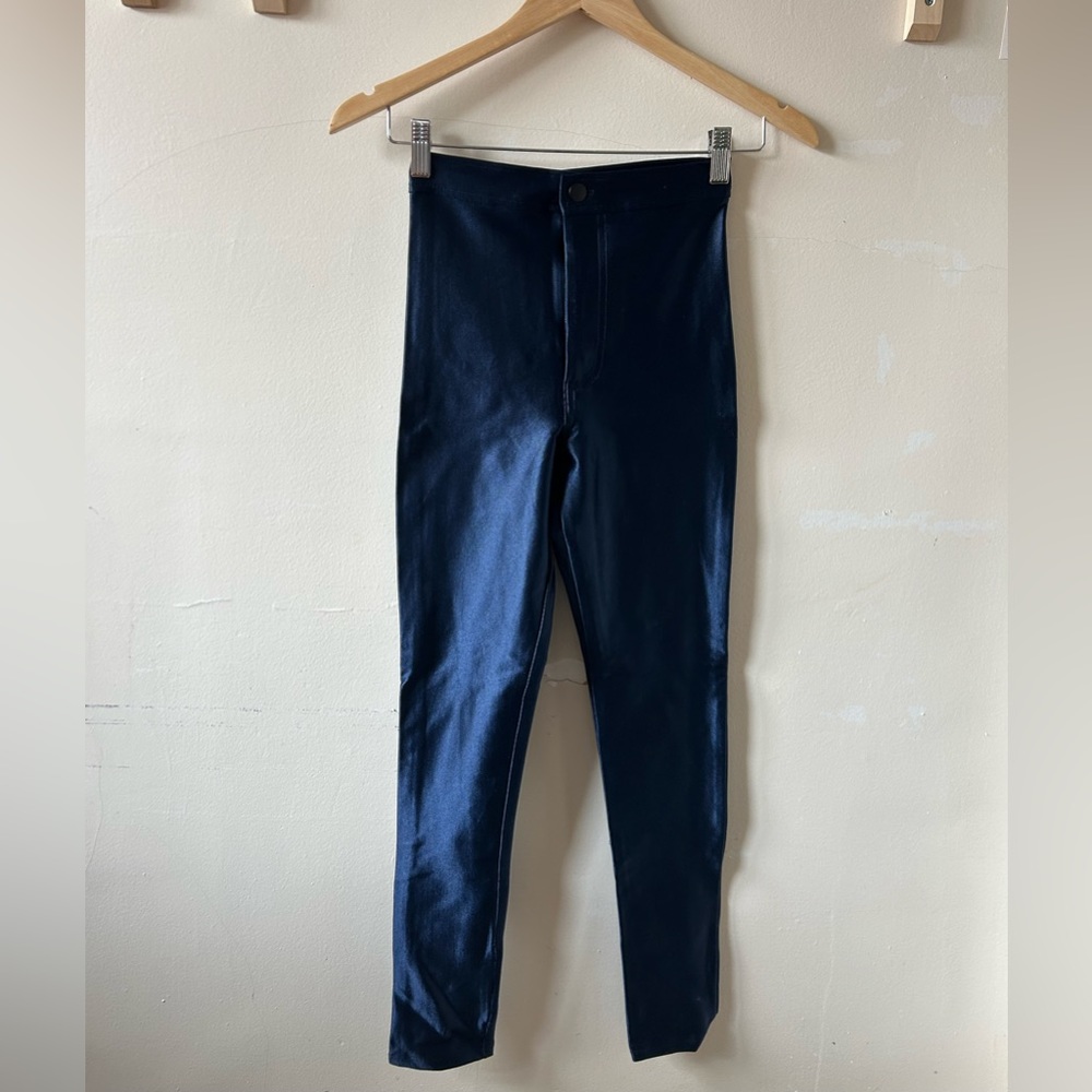 Navy Disco Pants (American Apparel)